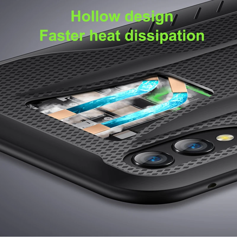 Чехол для xiaomi mi Black Shark 2 мягкая задняя крышка из ТПУ Для профессиональный чехол