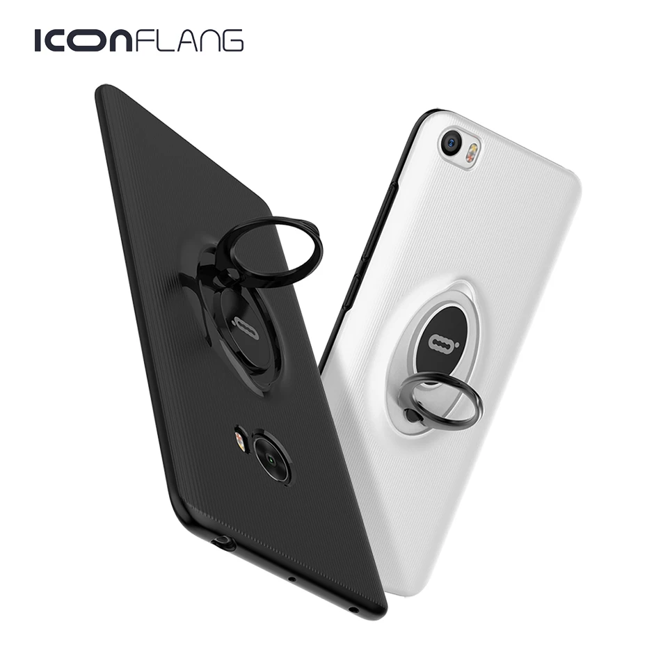 Cases For Xiaomi Mi Note 2 Mi5 Case 360 Protection Black Phone Hard Thin Magnetic Back Cover 5C 5S Plus Redmi Note4 X |