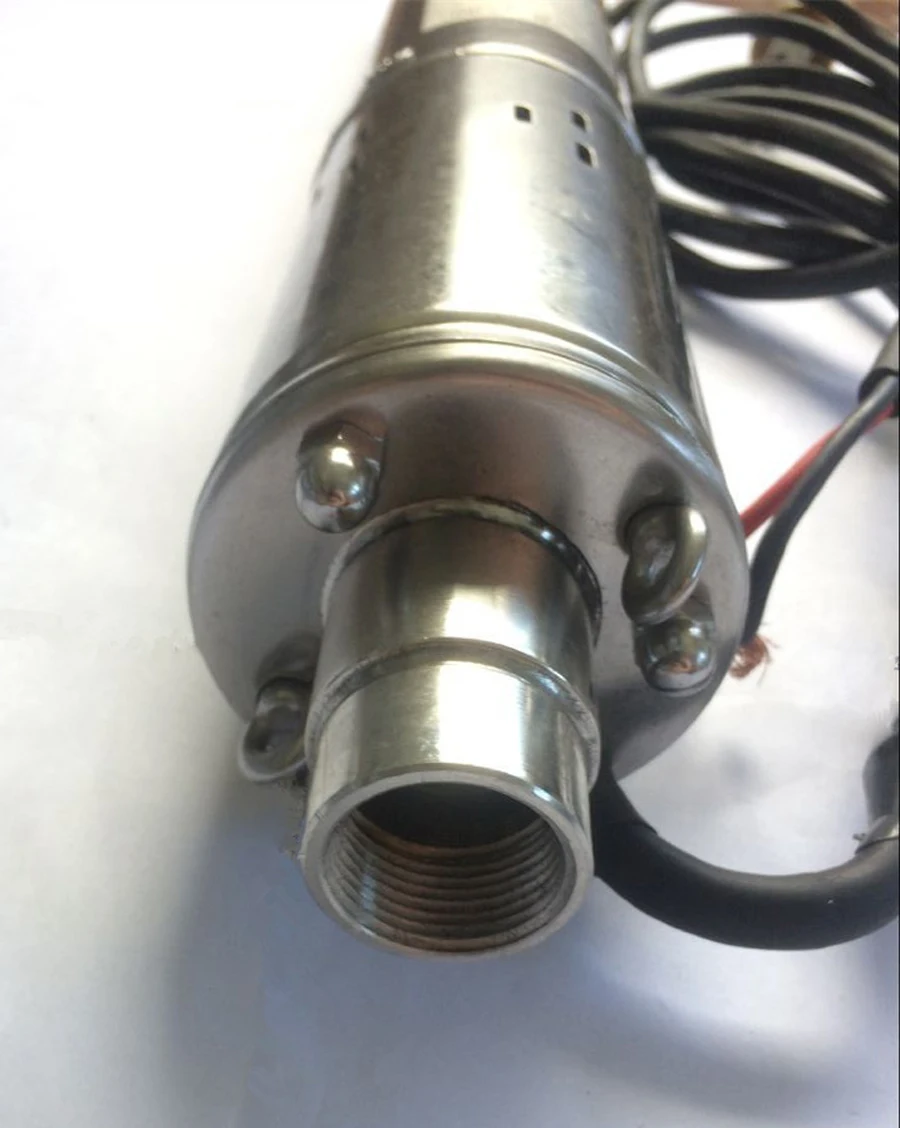 DC24V 210 W орошение при солнечном свете штанговый скважинный насос с внутренним карманом со слежением за максимальной точкой мощности контроллер Макс. Головка 80 м 3SES1. 5/80-D24/210