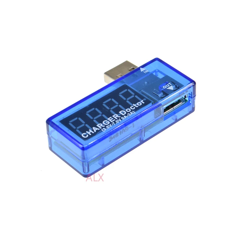 1 шт. цифровой USB тестер напряжения для зарядки и тока зарядное устройство с мини