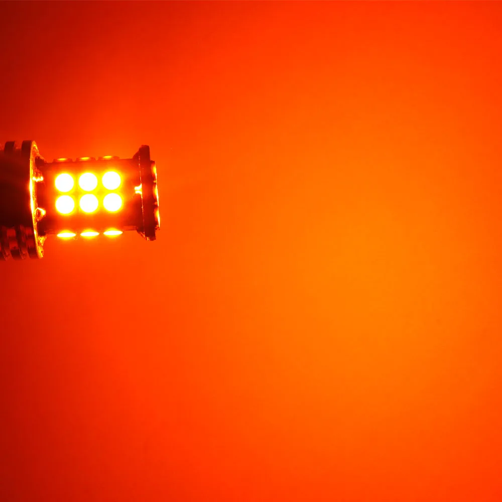 Супер яркий P21 P21/5 W 1156 BA15S 24 SMD 3030 3W 0.25A LED 1157 BAY15D Автомобильный задний тормоз сигнал