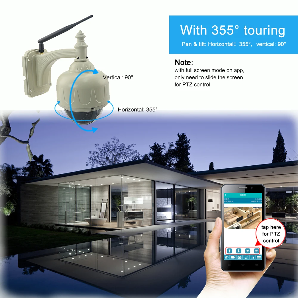 EasyN WI-FI Камера IP CMOS HD 960 P автоматической фокусировки 2,8-12 мм ИК P2P безопасности Камера Ночное видение Wi-Fi Открытый IP Камеры скрытого видеонаблюдения