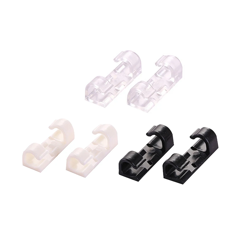 16 шт. фиксированные самоклеющиеся проволочные клипсы для хранения крепежной