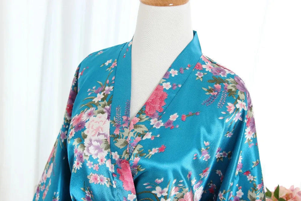 Новинка голубое свадебное платье невесты халат подружки Цветочный Короткое