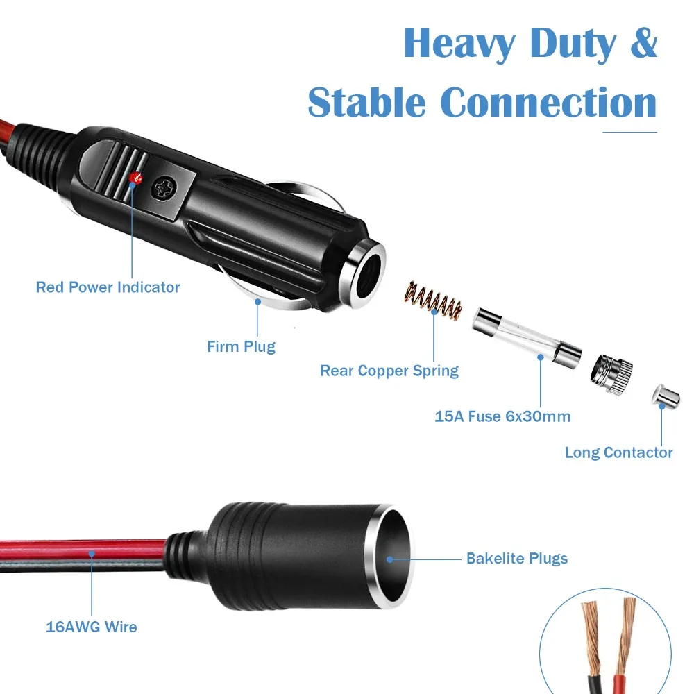 Штекер в прикуриватель для компрессора с предохранителем схема подключения