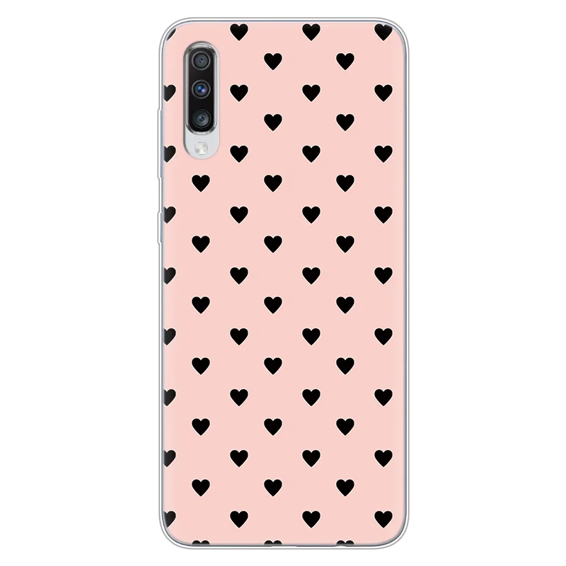 Чехол для телефона с изображением цветов для samsung Galaxy A70 Funda 6,7 дюймов, мягкий силиконовый чехол из ТПУ для samsung A70 A 70, прозрачный чехол