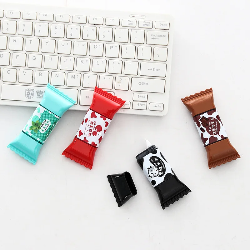 Милая мультяшная креативная Корректирующая лента в форме сладкой конфеты 24