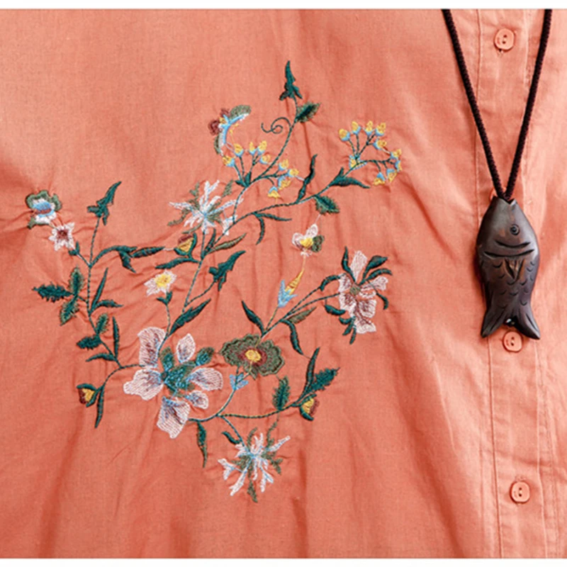 Женские повседневные топы и блузки Johnature корейские свободные длинные рубашки с