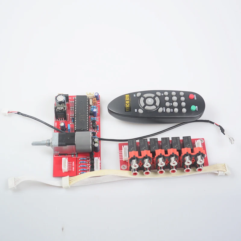 Электронный регулятор громкости с мини пультом дистанционного управления