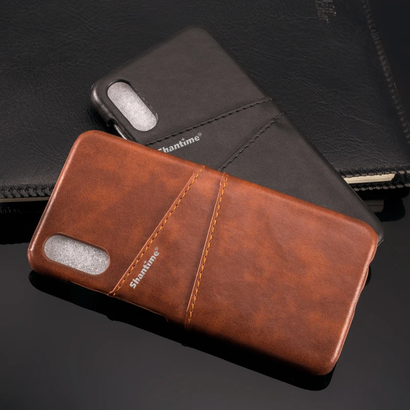 Роскошная винтажная Обложка на заднюю панель из искусственной кожи для Umidigi One Max чехол для телефона для Umidigi One Max чехол со слотом для карт
