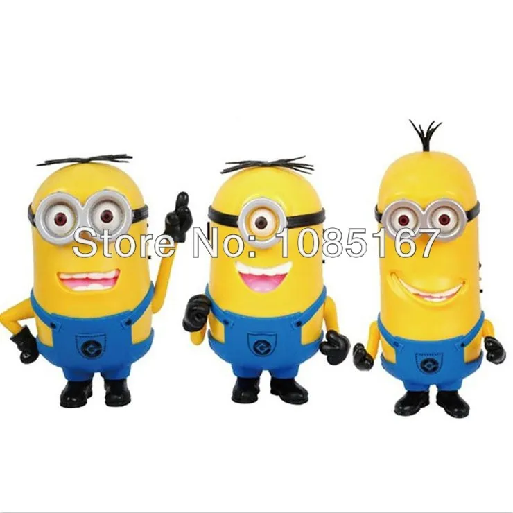 Free Shipping Portable DESPICABLE ME 2 Mini Speaker Amplifier Micro SD TF Card USB Disk Computer Minions with FM Radio | Электроника