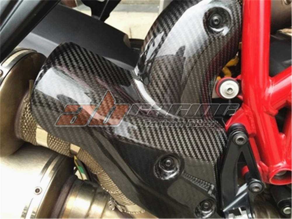 Теплозащита для Ducati Streetfighter полная защита из углеродного волокна