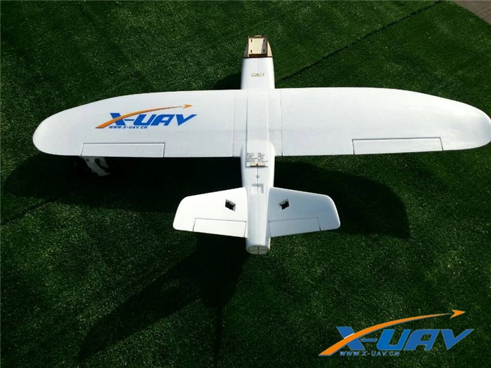 Белый Воздушный полет радио планер EPO модель самолета X UAV мини Talon FPV Самолет