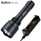 Мощная светодиодсветильник вспышка Sofirn C8T 18650 Cree XPL HI 1310 лм, фонарик, портативная тактическая лампа с двумя режимами