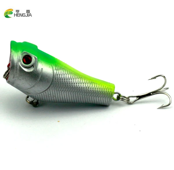 HENGJIA 1 шт. 5 см 7 г искусственные рыболовные приманки верхняя вода плавающая