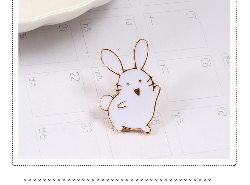 Kawaii/модные, милые, футболка с кроликом и морковкой, Мультяшные Броши с эмалью, металлические штыри Гриб Цветы кролик брошь для хиджаба, для лацкана булавка малыш японская шпилька брошь сумка значок