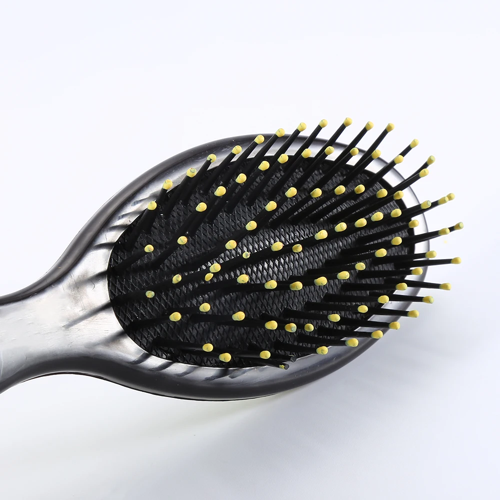 1 шт. щетка для распутывания волос с зеркальной расческой лечения массажная