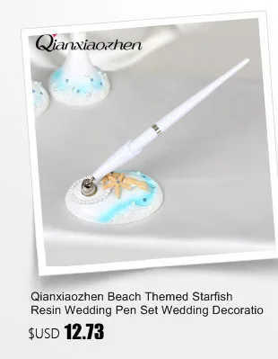 Qianxiaozhen Starfish Свадьба тостов Флейта S свадебные Очки для шампанского Starfish шампанское Флейта Свадебные украшения поставки