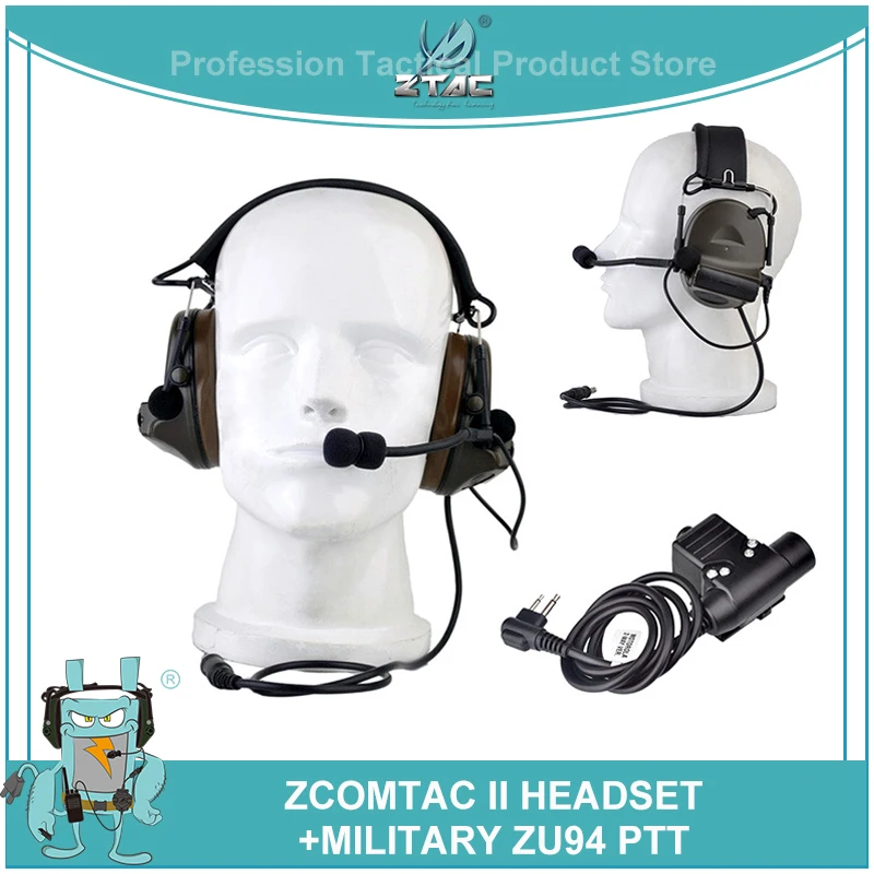 Z tactical Softair Comtac 2/II Peltor шумоподавляющая Спортивная гарнитура Airsoftsports Z041(FG) с военной