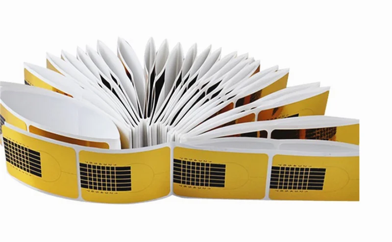 Профессиональные формы для ногтей акриловая кривая гелевая направляющая Форма