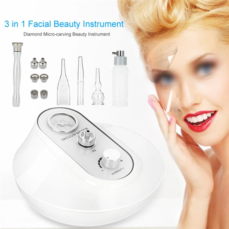 3 IN 1 Skin Rejuvenation Anti Aging Device Exfoliator Skin Tightening Wrinkle Removal Beauty Machine