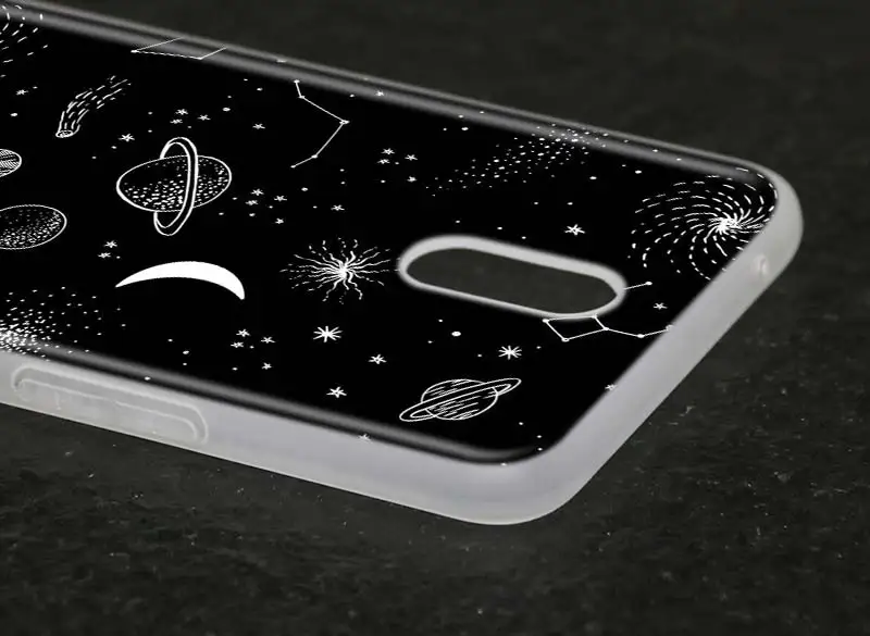 Силиконовый чехол LSVAB Black is not sad для OPPO Reno Z 10X Zoom F11 F9 F7 F5 A7 R9S R17 Realme 2 C2 3 Pro телефона |