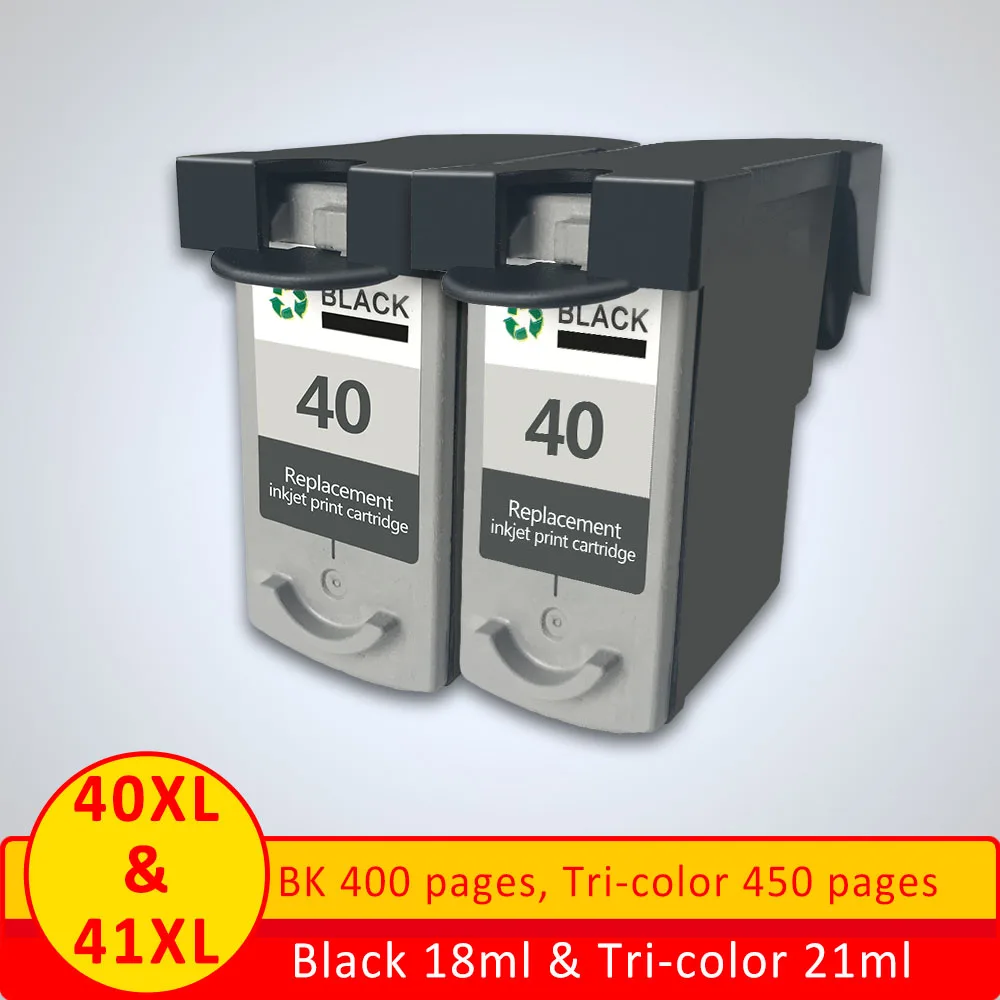 XiangYu 2x PG 40 CL 41 Совместимый картридж для принтера Canon Pixma MP190 MP210 MP220 MP450 MP470|Чернильные