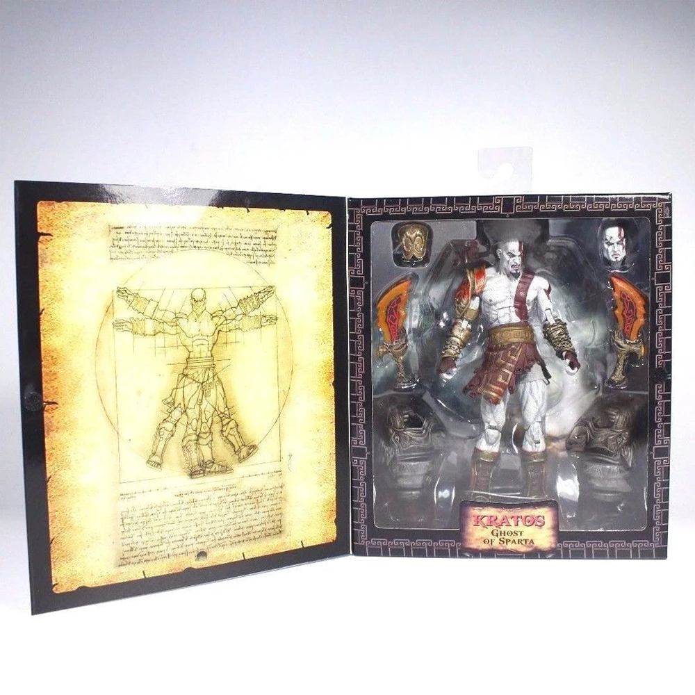 Neca God of War 3 Ultimate Kratos 6 дюймов фигурка коллектора игрушки новые ПВХ игрушки аниме модель подарок на Рождество
