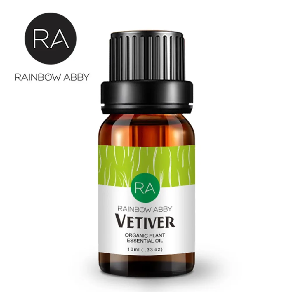 Эфирное масло Vetiver для противовоспалительного кондиционирования кожи водорастворимое растительное парфюмерное масло 10 мл улучшение тревоги бессонница