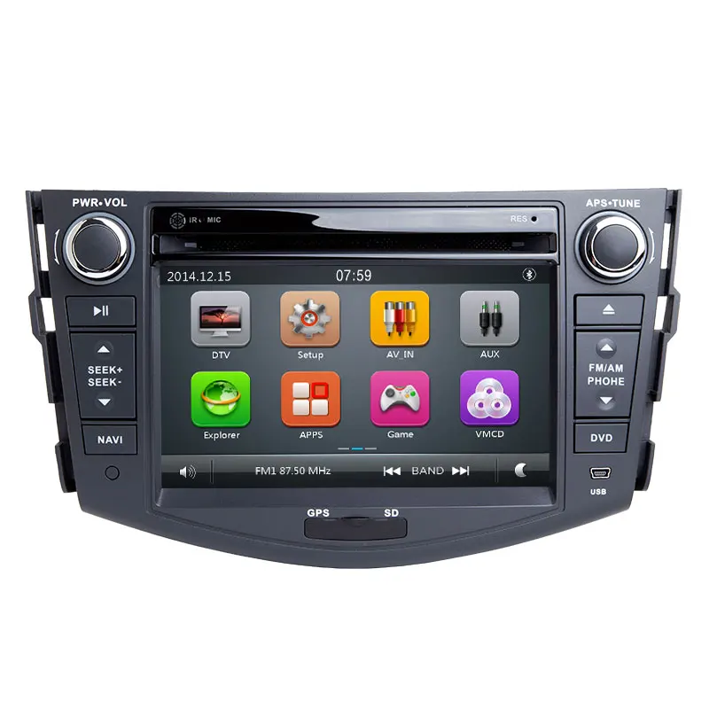 Авторадио 2 din автомобильный DVD плеер для Toyota RAV4 Rav 4 2006 2007 2008 2009 2010 2011 2012