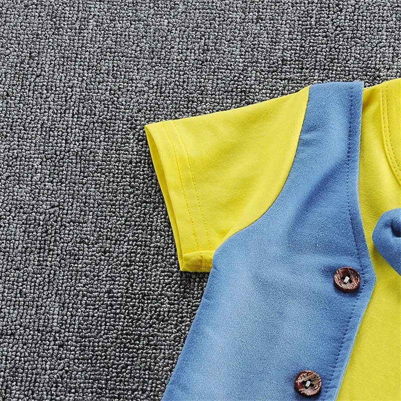 BibiCola/комплекты одежды для малышей летняя детская одежда комплект новорожденных