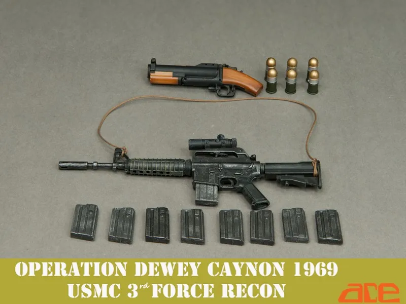 1/6 масштаб фигурка кукла операция Dewey Caynon 1969-USMC 3rd Force Recon Коллекционная 1" фигурка куклы пластмассовые игрушечные модели