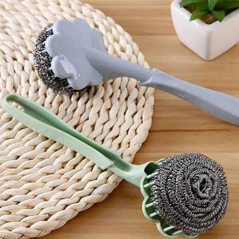 Высококачественные чистящие щетки щетка из нержавеющей стали с шариком для