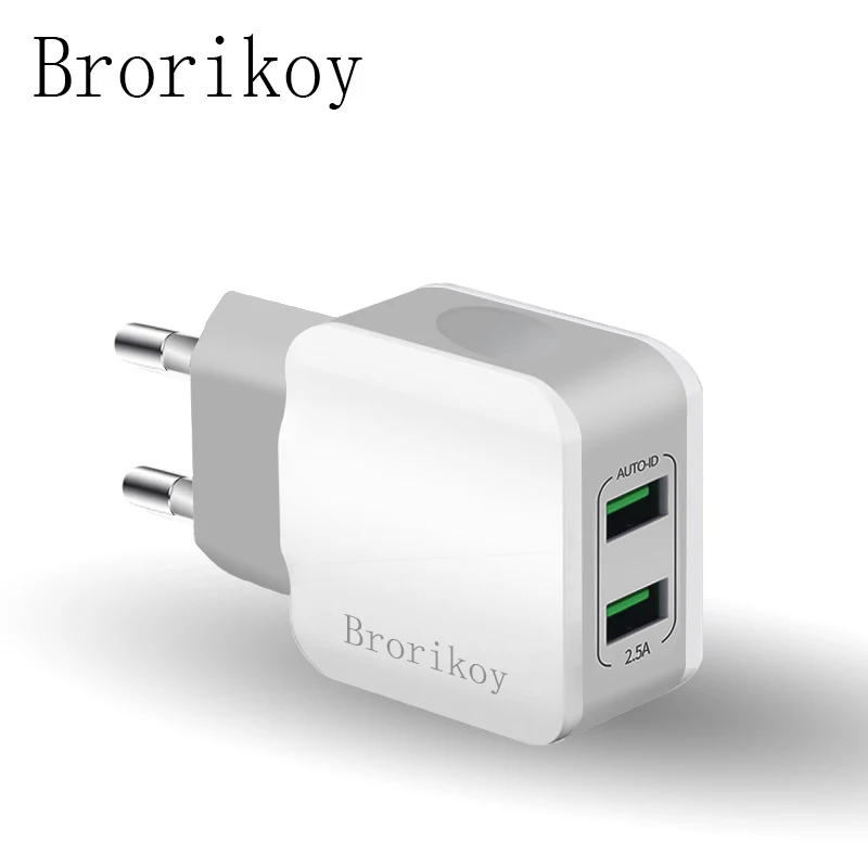 Сетевое зарядное устройство Brorikoy с USB-портом 2 4 А | Мобильные телефоны и