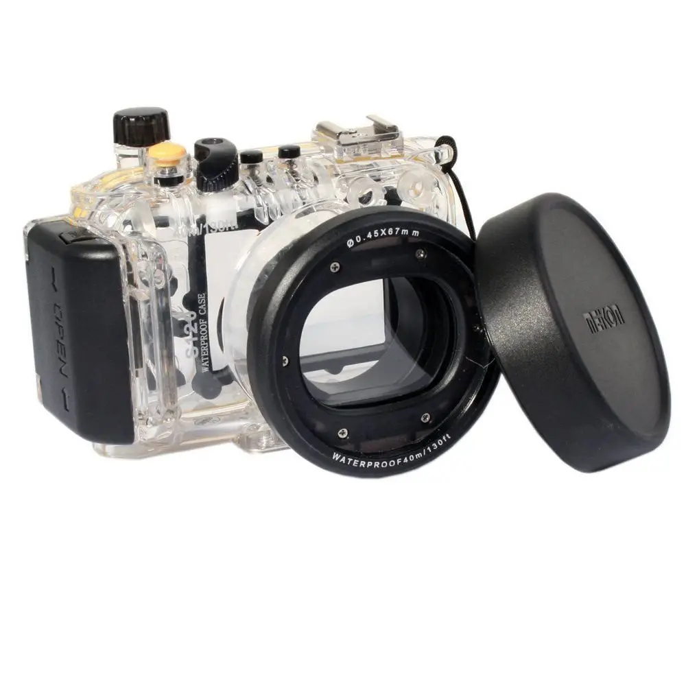 Водонепроницаемый чехол Meikon 40m Для Подводного Погружения для Canon S120 | Электроника