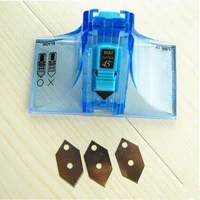 lifemaster dafa 45 degree and 90 degree mat cutter 2 cutters 3 spare blades utinity knife