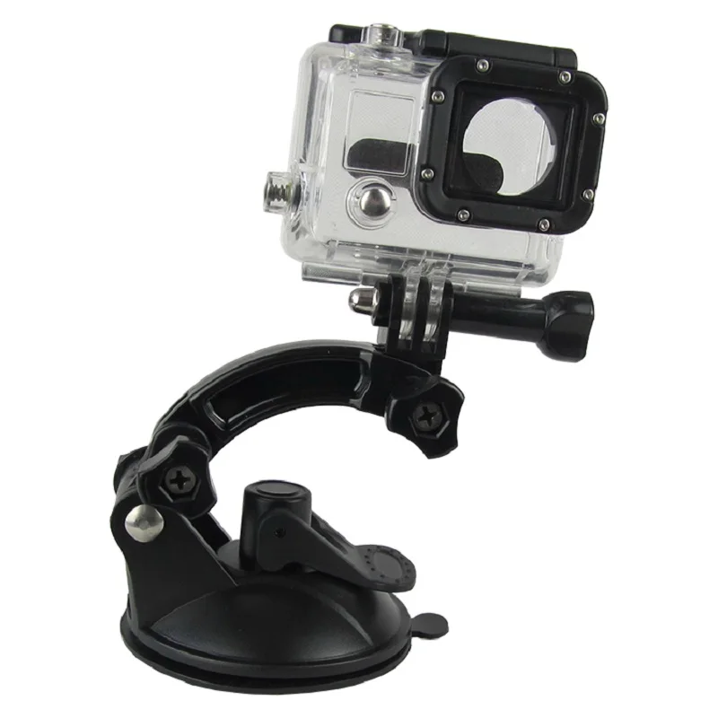 TELESIN 8 см Автомобильная присоска крепление Штатив Держатель Адаптер для GoPro Hero 9 7 6