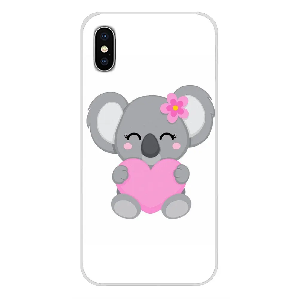 Аксессуары чехлы для телефонов Apple iPhone X XR XS MAX 4 4S 5 5S 5C SE 6 6S 7 8 Plus ipod touch Koala|Бамперы| |