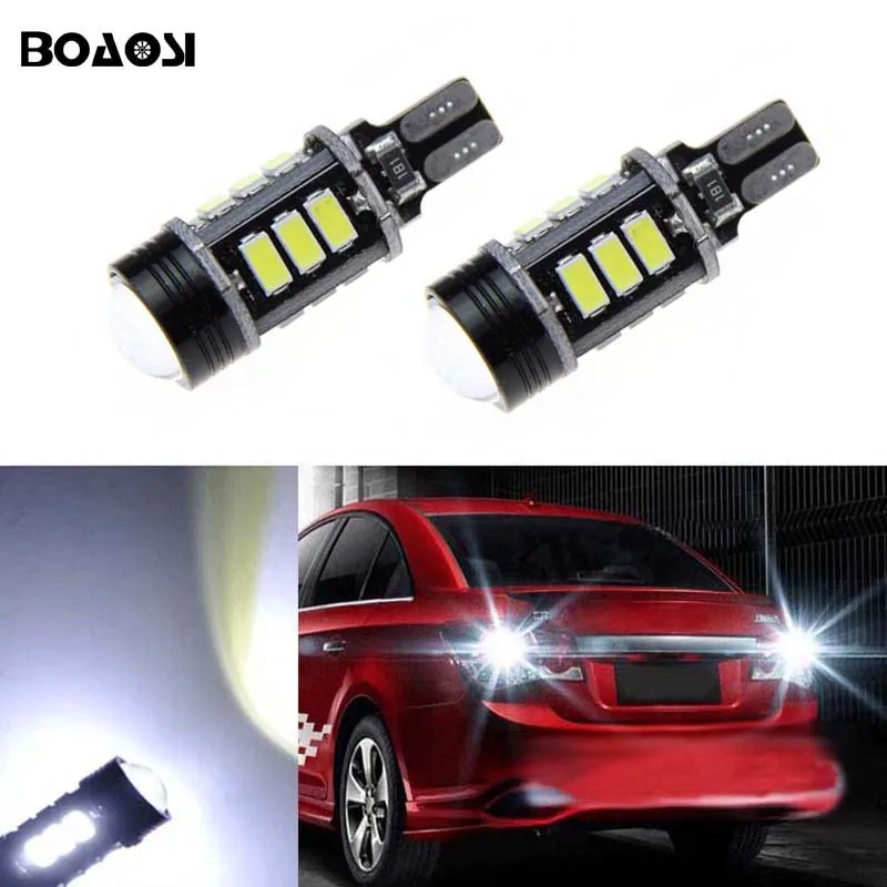 2x CREE CHIP T15 921 5630smd Светодиодная лампа заднего хода для автомобиля фонаря Марка