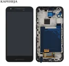 ЖК-дисплей 5,2 дюйма для LG Nexus 5X H790 H791, кодирующий преобразователь сенсорного экрана в сборе дюйма, со скидкой 12% от 5 штук