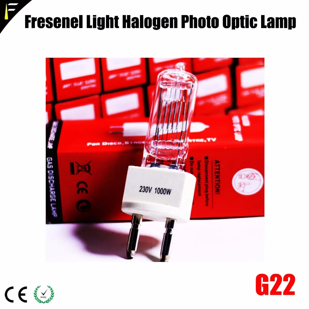 Кварцевая галогенная лампа FTL CP40 1000 Вт G22/G15 3200k для (пленочного/натриевого