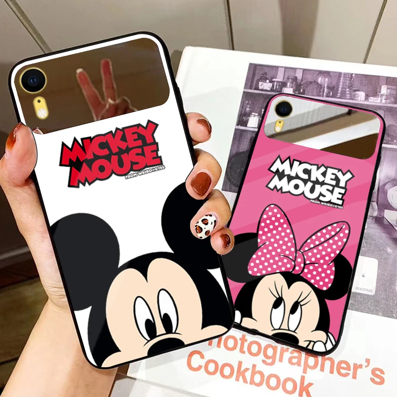 Модные Роскошные Зеркало вспышка Мода чехол iPhone xr мягкая прозрачная Обложка из