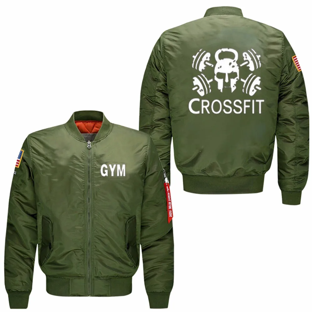 Новинка 2017 верхняя одежда Фитнес Топы череп добычу Весна Мужская куртка для