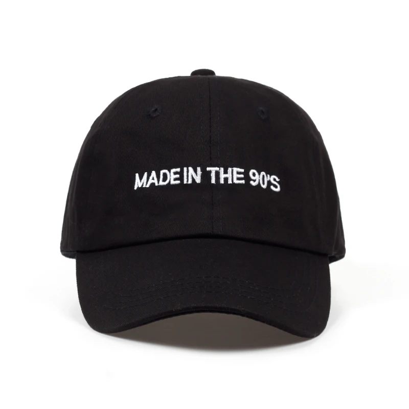 Новинка Мужская и женская MADEIN 90s шляпа c вышивкой для отца бейсбольная кепка из