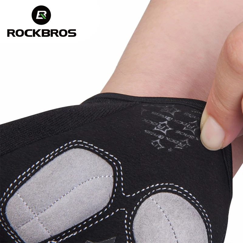 Велосипедные перчатки ROCKBROS губчатые для сенсорных экранов горных