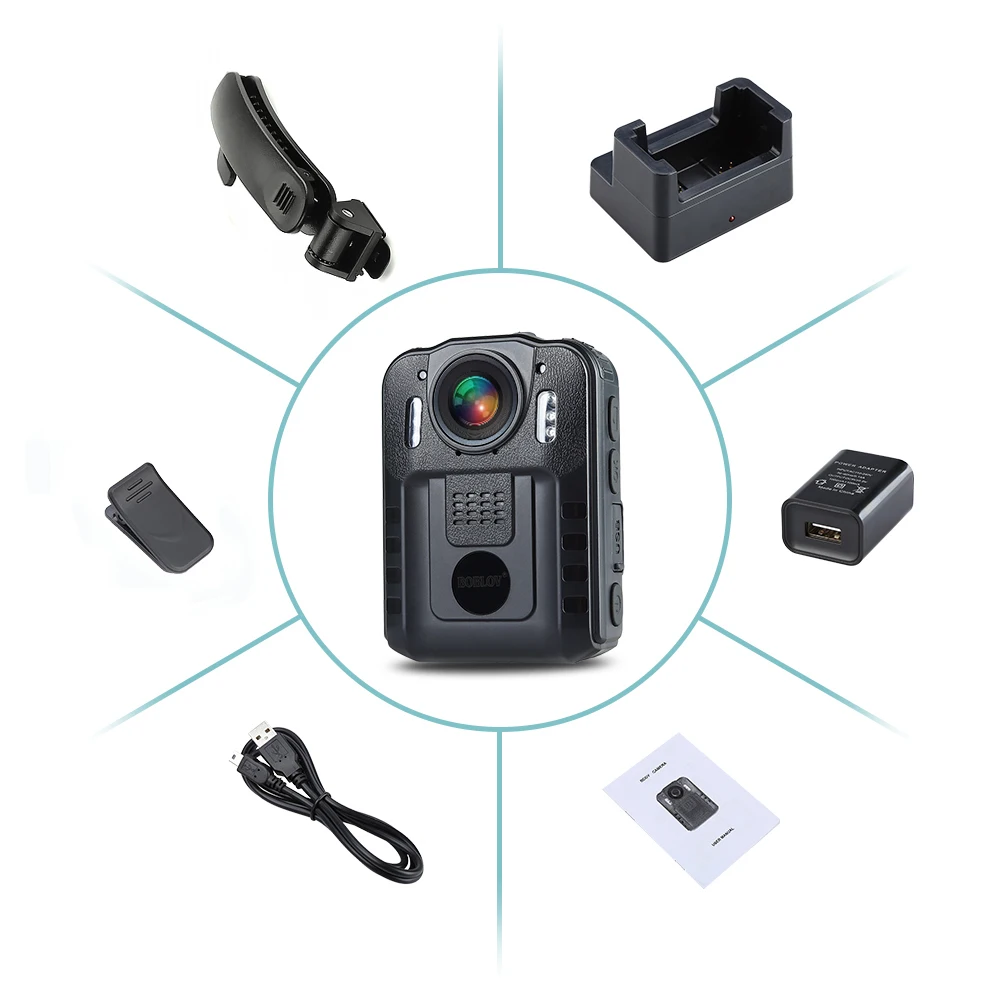 BOBLOV WN9 переносной средства ухода за кожей носить Камера аудио Запись HD 1296P