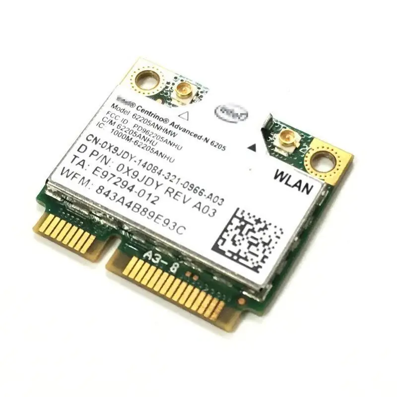 Intel Wireless-N 6205 62205ANHMW 300Mbps Mini PCI-E 2.4G+5G WIFI wireless network card HP EliteBook 8470p 8770W SPS 695915-001 | Компьютеры