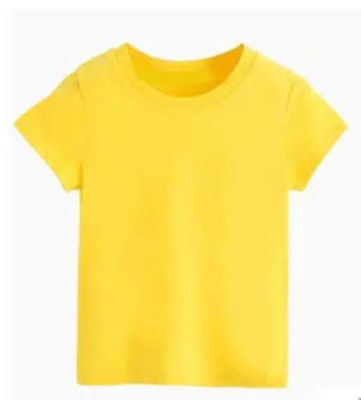 T shirt Новая летняя детская желтая футболка с героями мультфильмов и джинсовые комбинезоны комплект одежды для мальчиков, детская одежда шорты с лямками, джинсы для маленьких мальчиков - Цвет: T shirt