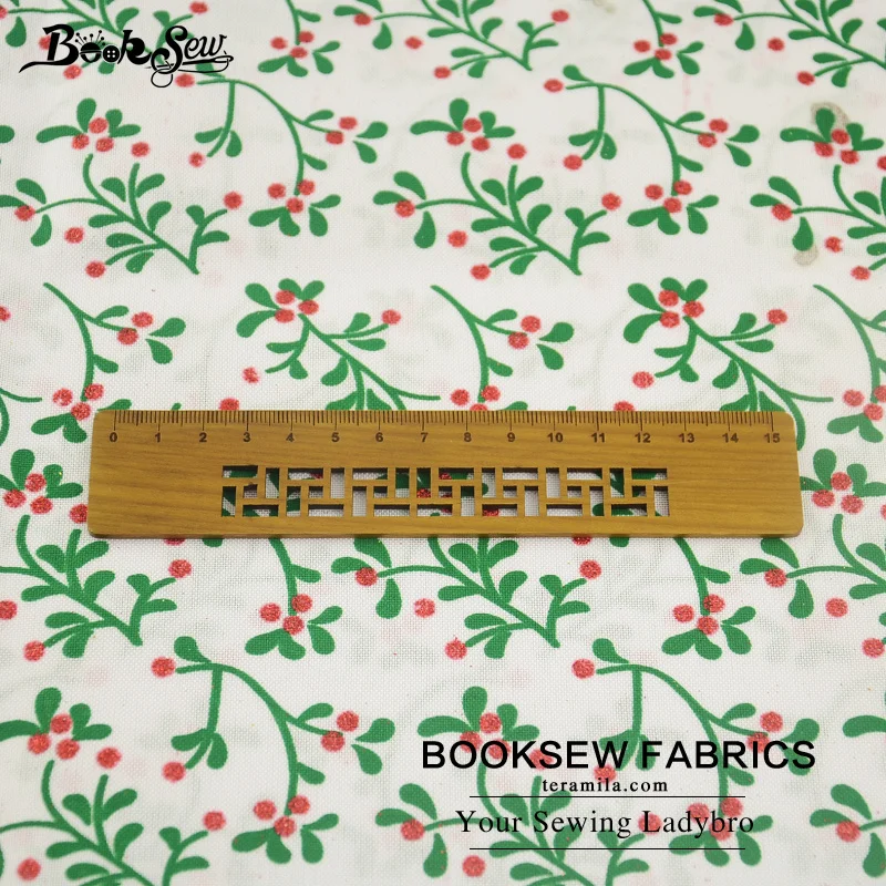Booksew Лен Ткань 8 шт./лот 45 см x 50 см нарезанные Комплект Новогодние товары Стиль Жир квартал для Вышивание Украшение Craft сумка кукла чулок