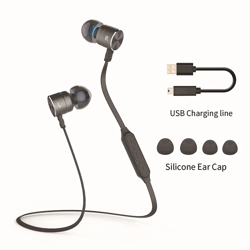 Aibesser CSR8635 хорошая гарнитура bluetooth Магнит дизайн вкладыши спортивные наушники